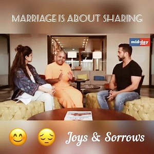 260K views · 9.6K reactions | Marriage is not just about a romantic journey or a legal contract. It is based on the principles of sharing - especially responsibilities. Video credits: Radio City RJ Archana Pania Salil Acharya #marriage #love #relationshipgoals #relationshipquotes #sharing #takeresponsibility #lifesamazingsecrets #gaurgopaldas | Gaur Gopal Das | Facebook