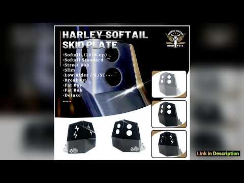 Motorcycle Engine Base Chassis Guard Skid Plate Protector Accessories For Harley Softtail Street