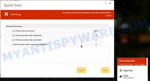 Kaspersky – Your PC is infected with 5 viruses POP-UP SCAM (Virus removal guide)