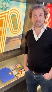 🇮🇹Italian actor and writer @gianfelice_facchetti visited the FIFA Museum yesterday and paid tribute to the legacy of his father, Giacinto Facchetti, the iconic @inter player, that captained Italy at the @FIFAWorldcup Mexico 1970. #FootballLegacy #GiacintoFacchetti #FIFAWorldCup #FootballHistory | FIFA Museum