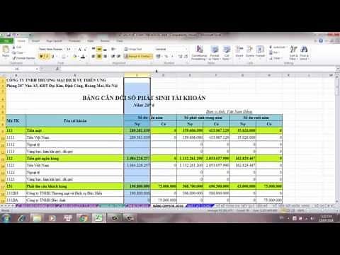 CÁCH LẬP SỔ KẾ TOÁN CHI TIẾT QUỸ TIỀN MẶT