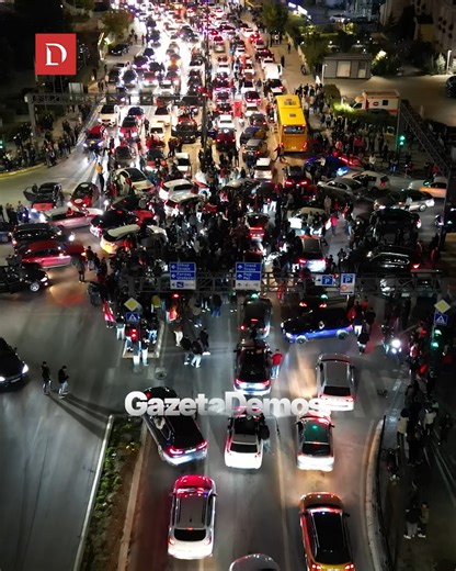 SHQIPONJAT zbarkojnë në kryeqytet, natën e mirë nga Kosova e Shqipërisë 👐🇦🇱😍 | N'Demos