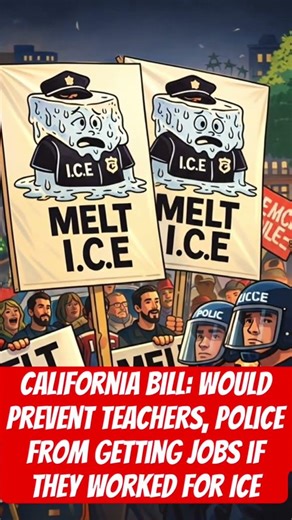California bill: Would prevent teachers, police from getting jobs if they worked for ICE