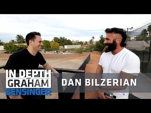 An unusual start to our Dan Bilzerian interview