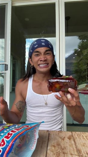 Me trying melted gummy bears