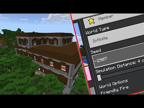 Minecraft Woodland Mansion Seed
