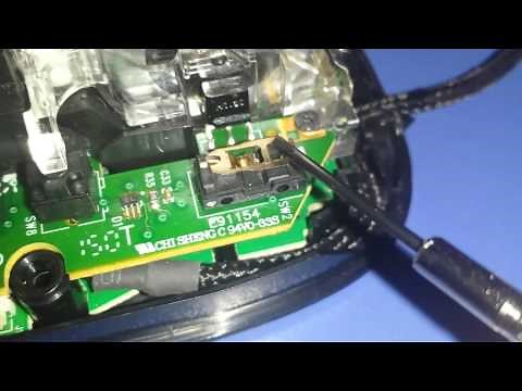 Clique duplo em mouse Logitech como consertar no G500 e G7