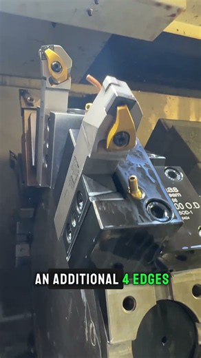 Don't waste the cutting edges in your turning inserts!