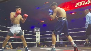 Cordilleran 🇵🇭MJ “Young Gun” Uduna needed just one round to finish Iran’s 🇮🇷Mehdi Cyrus Gym in Bangkok, Thailand. #PinoyBoxingProdigy #SupportPhilippineBoxing | Pinoy Boxing Prodigy