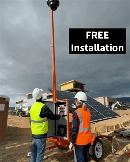 Future of Construction Site Security = Starlink + Solar + 4K + 24/7 Live Monitoring | Jobsite Sentry