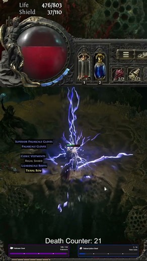 When your health flask has 0 charges... #poe2 #pathofexile2 #pathofexile #poe2monk