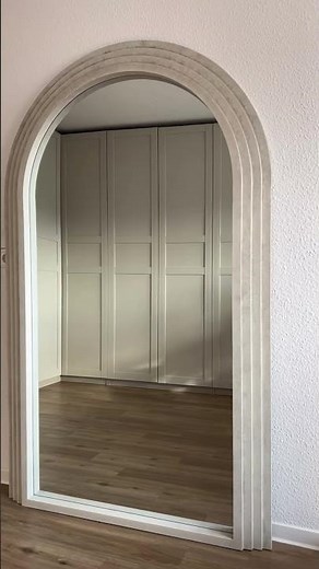 Luciana Concrete Arched Mirror Unboxing | William Wood Mirrors #homedecor #home #interior