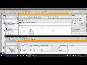 Siemens TIA Portal – S7-1200 Flip-Flop Uygulaması (PLCSIM ile Simülasyon)