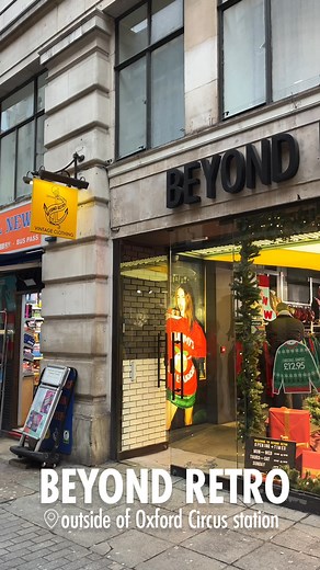Step into vintage heaven at Beyond Retro, just steps from Oxford Circus Station. With two floors packed with thousands of one-of-a-kind pieces and 2,000 new arrivals every week, you'll always find something special. From timeless classics to unique statement pieces, your next favorite look is waiting. | Official Beyond Retro UK