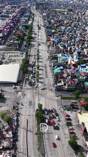 Tondo, Manila Aerial View: Road 10 Panorama