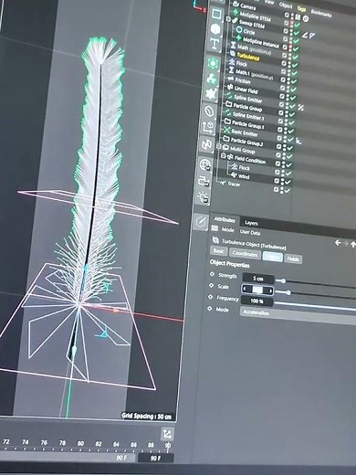 Tiny Feather Bookmark Test Plot 🪶 @cmd_draw