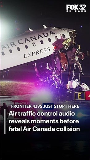 Air traffic control audio reveals moments before fatal Air Canada collision