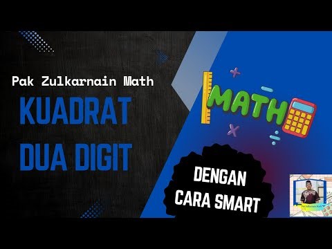 CARA MUDAH KUADRAT DUA DIGIT MATEMATIKA