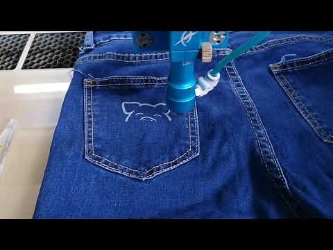 Crafting Custom Denim Designs with a Laser Machine for Unique Style
