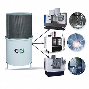 [Hot Item] Portable Industrial Mist Cleaner CNC Machine Heavy Smoke Vapor Air Extractor Oil Mist Collector with After Filter