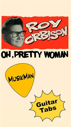 Oh, Pretty Woman 😎 – Roy Orbison / Guitar Riff / MusikMan