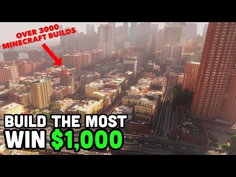 Building New York In MINECRAFT For $1000