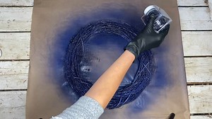 37K views · 290 reactions | Have you ever tried painting a grapevine? Tiffany took the time to record this video showing you her tips and tricks on painting grapevines! Enjoy! #artandall #wreathmaker #decoexchange #wreaths #falldecor #christmasdecor | DecoExchange | Facebook