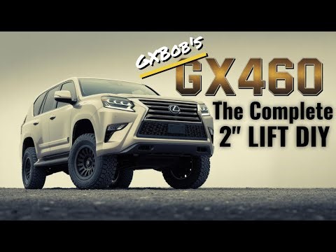 Lexus GX460 Complete 2" Lift DIY with KDSS drop kit and Trackbar correction