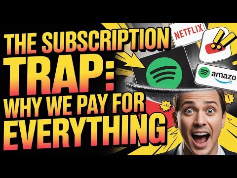 The Subscription Trap: Why We Pay for Everything #business #marketing