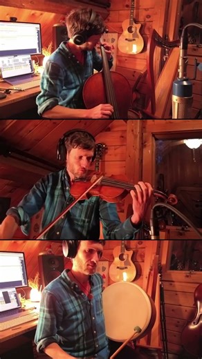 Multi-instrumental folk song with 7 instruments (first pass)