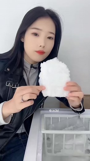W2659357467 2 new freezer frost videos - squeaky & crisp powdery #onlybites #iceasmr #icelover #iceeatingasmr #iceeating #asmr #satisfying #freezerfrost #frost #whiteice #bitesonly #ice