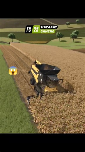 Corn Harvesting with CAT Lexion 6900 🌽🚜 | Farming Simulator 25