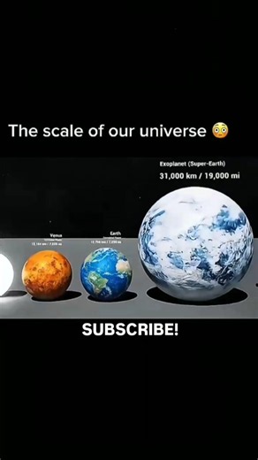 The Universe Is Bigger Than You Think!🌍🤯#Space #Universe #SpaceFacts #Astronomy#Earth