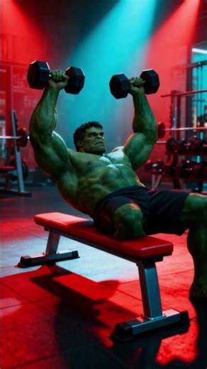 Hulk's Body Transformation #shorts #gym #motivation