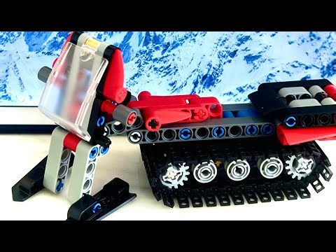Lego Technic 42148 Snow Groomer Altenative Built
