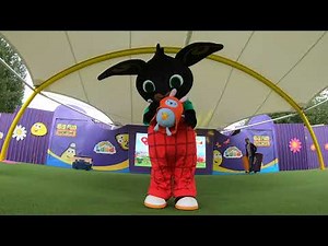 Big Fun Show Time: Bing's Picnic in CBeebies Land at Alton Towers, England. 14th of July, 2020.