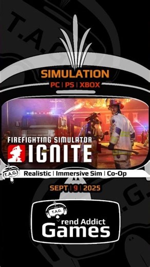 • Firefighting Simulator: Ignite • Simulation | Realistic | Co-Op / PC #BestNewPCGames2025