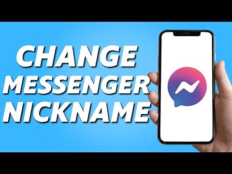 How to Change Nickname On Messenger! (2025)