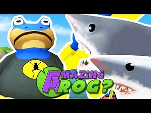 BAT FROG VS SHARKS - Amazing Frog - Part 57 | Pungence