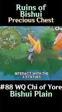 Ruins of Bishui Chest #88 Precious Chest from World Quest Chi of Yore | #genshinimpact