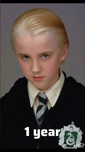 The Evolution of Draco Malfoy 🥰 #harrypotter #evolution #shorts