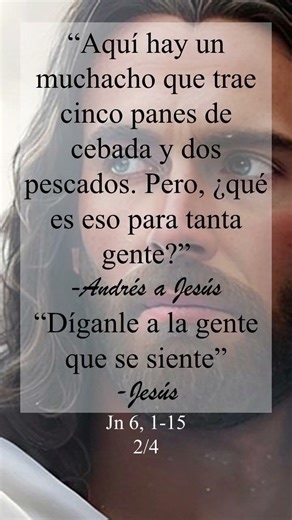 Evangelio de hoy 17 4 26, "La Multiplicación de los Panes"