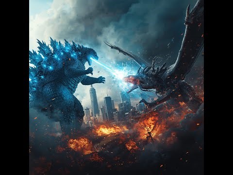 Godzilla vs Venom Dragon 🔥 | Epic Monster Fight in 4K Ultra Realistic