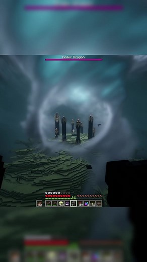 Minecraft End Photography with Exposure Mod and Bliss Shaders