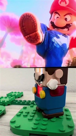 Bowser Makes Mario ANGRY... 😱🔥 (LEGO VS. Movie) | The Super Mario Galaxy Movie #lego #nintendo
