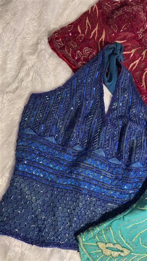 Vintage Corsets ❤️🩵💚🩷💙 #corset #2000s #vintage #beaded #sequin