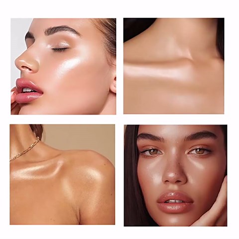 Natural Glow Illuminator Glotion - Glowing, Moisturizing, Lightweight Base, Multi-Purpose - Hydrating & Illuminating Makeup Highlighter for Radiant, Sun-Kissed Look (#2 Light, 1.35 Fl Oz (Pack of 1))