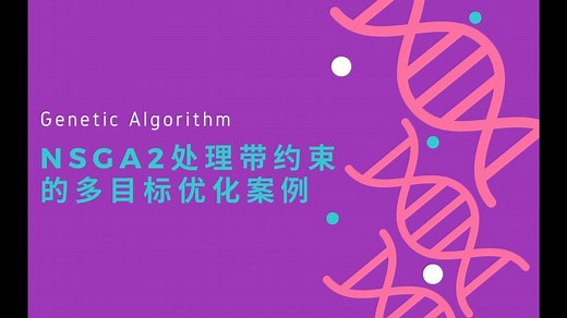 NSGA2处理带约束的多目标优化案例【纯手打代码】