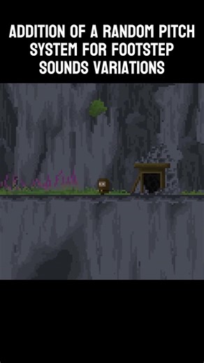 Random pitch system for footstep sounds variations - Where The Light Stays