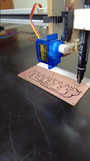 CNC Machine #arduino #cncmachine #arduinoproject #servomotor